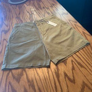 Taylor Stitch - The Foundation Short in Olive Twill